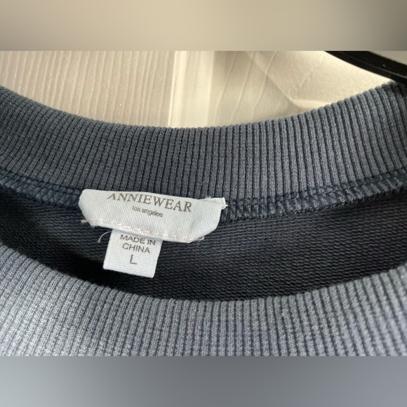 Floral Embroidered Blue Top - Picture 11 of 13